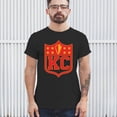 thumbnail image 4 of Kansas Shield T-shirt Champions Game Day Fantasy Football K.C. Fan Men's Tee, 4 of 7