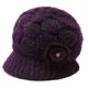 thumbnail image 1 of Gorro de invierno con ala de Desiderio Hats, tejido cálido, 1 of 5