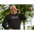 thumbnail image 3 of Old Glory Mens Halloween Paranormal Investigator Long Sleeve Graphic Sweatshirt, 3 of 6