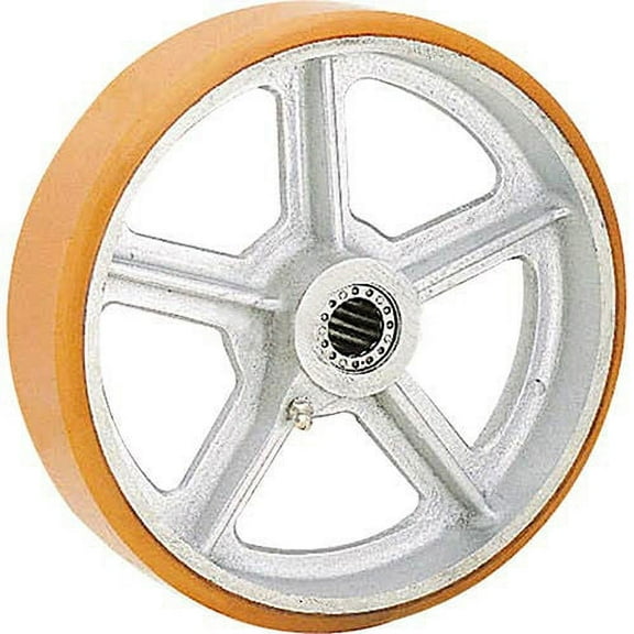 Global Industrial 6"" x 2"" Polyurethane Wheel - Axle Size 5/8""
