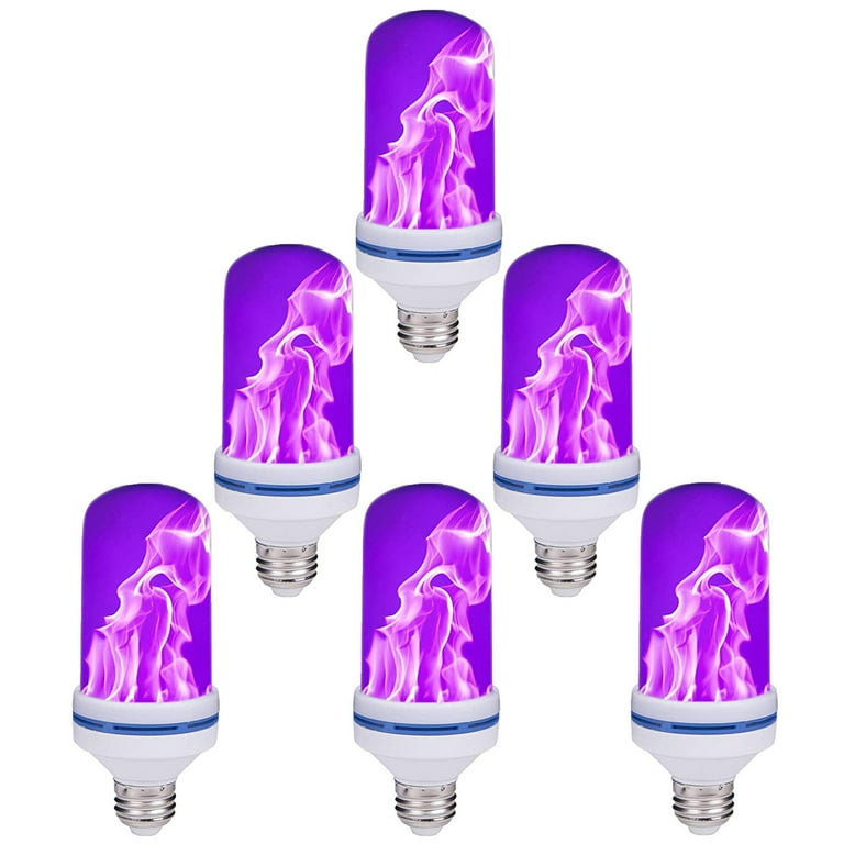 Purple flame light bulb deals