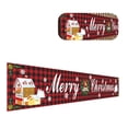 thumbnail image 3 of Streamer de Navidad que cuelga la bandera decorativa del poliéster del ornamento del fondo, SDHF-GZ02 kenally HA001052-02, 3 of 7