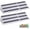 White/Gray(Pack of 2), variant on Spice Racks,3-Tier Expandable and Non-Skid, Ideal as Medicine Cabinet Organizers, Kitchen Shelf Pantry Organizer, and Seasoning Organizer, Canned Food Organizer