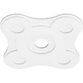 thumbnail image 2 of 24"OD x 4"ID x 8 1/4"C x 1"P Luna Architectural Grade PVC Contemporary Ceiling Medallion, 2 of 11