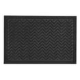 thumbnail image 1 of Superio Noir Chevron Paillasson en Fibre de Coco 24"x35 Pouces, 1 of 1