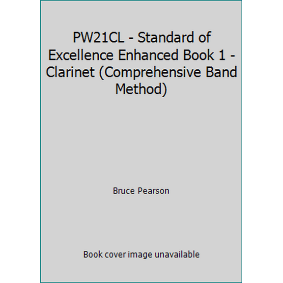 Pre-Owned Standard of Excellence: Enhanced Comprehensive Band Method Book 1 (B-Flat Clarinet) (Paperback) 0849707536 9780849707537