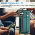 thumbnail image 4 of Dteck for Samsung Galaxy A24 4G Case, Galaxy A24 Wallet Case with Kickstand Leather Card Holder, Phone Protective Back Cover for Samsung Galaxy A24 4G,Green, 4 of 6