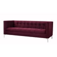 thumbnail image 3 of Jackson Tuxedo Sofa, Burgundy, 3 of 7