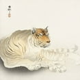 thumbnail image 2 of Koson, Ohara 12x12 White Modern Wood Framed Museum Art Print Titled - Tiger, 2 of 4