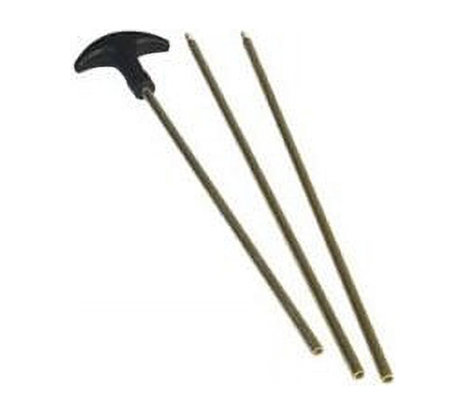 KleenBore Rifle Cleaning Rod - .22 To .45 Caliber, 33" Steel With Black Oxide Finish & Swivel Handle