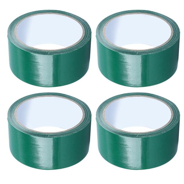 NUOLUX Rouleau de Ruban Adhésif Vert Foncé Robuste pour Scellage, Emballage et Réparation de Tapis