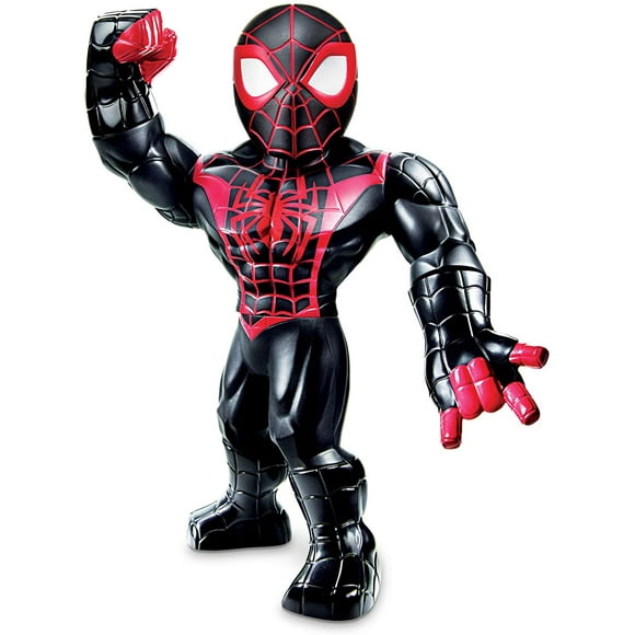 Playskool Heroes Mega Mighties Marvel Super Hero Adventures Kid Arachnid, 10-Inch Figure, Toys for Kids Ages 3 and Up
