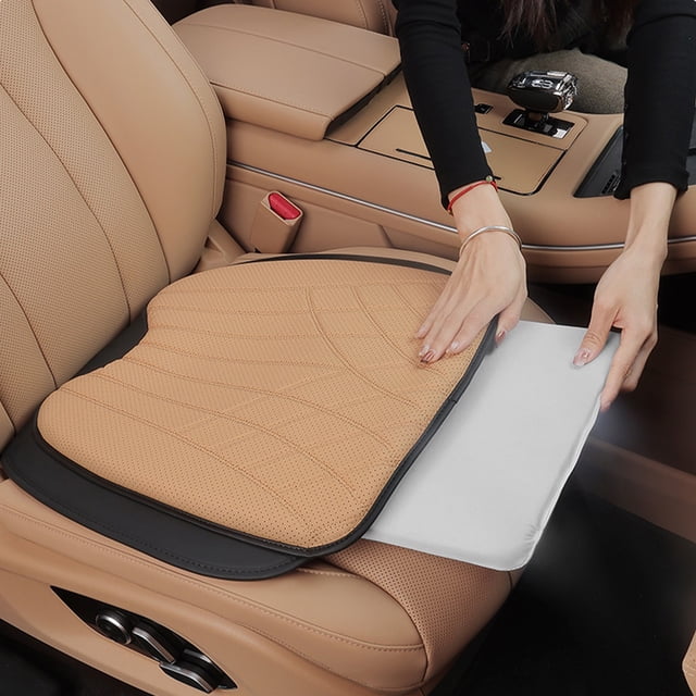 Car Height Boosting Pad, Ergonomic Seat Cushion for Short Drivers, Comfortable Car Seat Riser Pad for Better Road View, Universal Seat Lifter Cushion for Driving Safety and Comfort