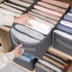thumbnail image 2 of Tela Dormitorio Armario Organizador Pantalones Camiseta Cajones Bebé Cajas Guardar Ropa Separador Almacenamiento Organización, 2 of 4