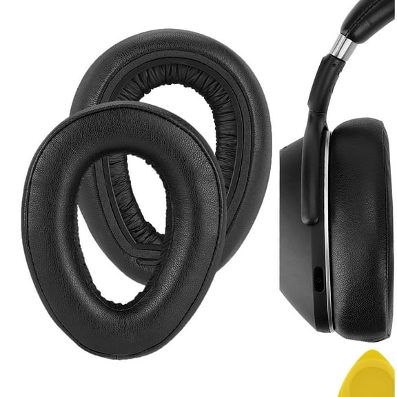 Geekria PRO Extra Thick Replacement Ear Pads for Sennheiser PXC 550, PXC 550-II Wireless, MB 660 Series Headphones, Ear Cushions, Repair Parts (Black/Extra Thick)