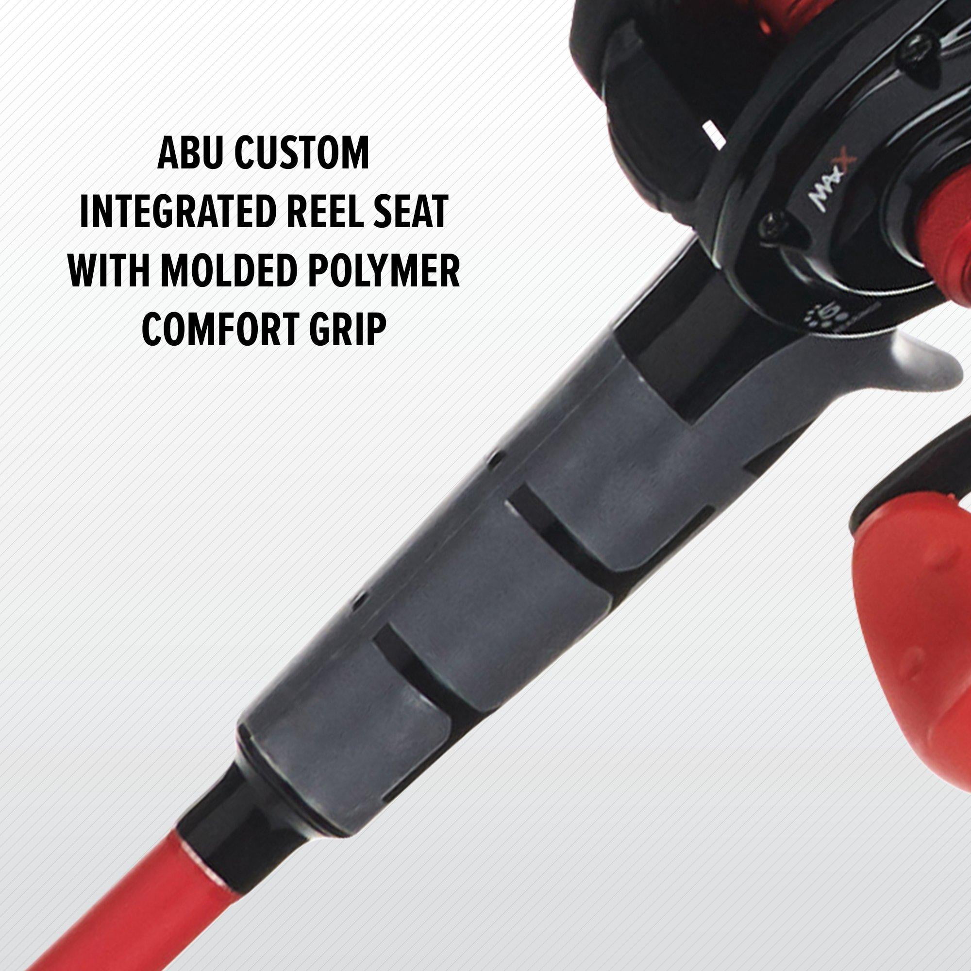 Abu Garcia Max X Baitcast Combo, 6'6" Medium, Right-Handed