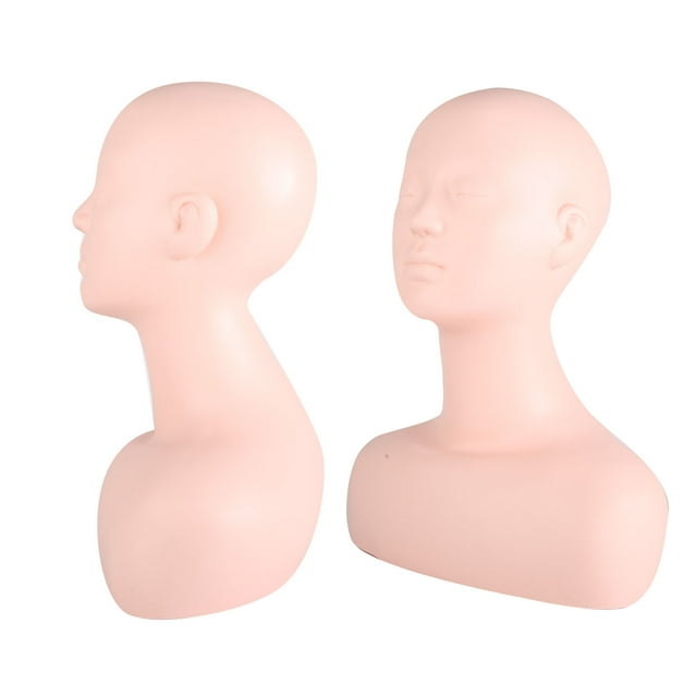 Makeup Practice Head Model, Makeup Practice Cosmetology Training for Massage Practice