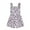 Lavender, variant on Bagilaanoe 6-12 M Polyester Little Girl Denim Floral Print Overalls