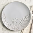 thumbnail image 2 of Better Homes & Gardens Ellie Collection Gray Stoneware Salad Plate, 8.7 inch, 2 of 4