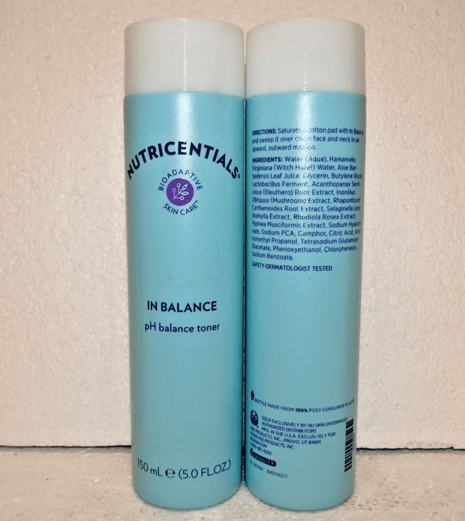 Nu Skin Nuskin Nutricentials In Balance pH Balance Toner 5.0fl oz 150 ml (Single Bottle)