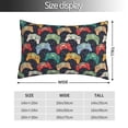 thumbnail image 2 of Goofa Retro Video Game Print Plush Throw Pillow Case, Soft Velvet with Hidden Zipper, Decorative Cushion Cover for Sofa, Bed, Car, and Home Décor-14"x20", 2 of 6