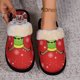 thumbnail image 4 of Pantufla Zapatillas Mujer Hombre Invierno Papá Noel (38-39 Talla 36-37 Pies) Rojo Ndcxsfigh Tenis De Mujer Tenis De Hombre, 4 of 7