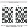 thumbnail image 3 of Grids with Chess Garden Flag Double Sided Outdoor Banners for Courtyard Outdoor Lawn Farmhouse Holiday Decorations, 3 of 5