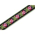 thumbnail image 4 of Woven Cotton Guitar Strap - Pink Rosa, 4 of 4