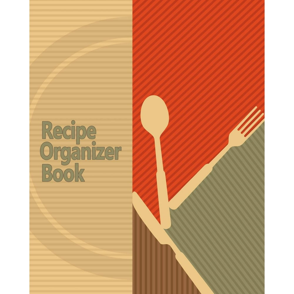 Recipe Organizer Book 100 Blank Recipes! DIY Recipe Book / Blank Cook