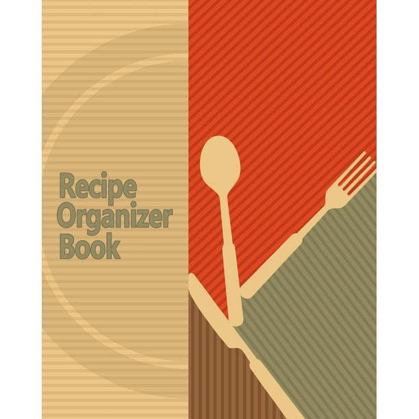 Recipe Organizer Book 100 Blank Recipes! DIY Recipe Book / Blank Cook