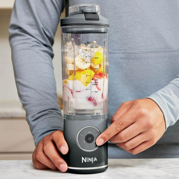 Ninja Blast Max 650ml ブレンダー Ninja Blast Max Portable Blender, 650ml, Cool Grey : Amazon