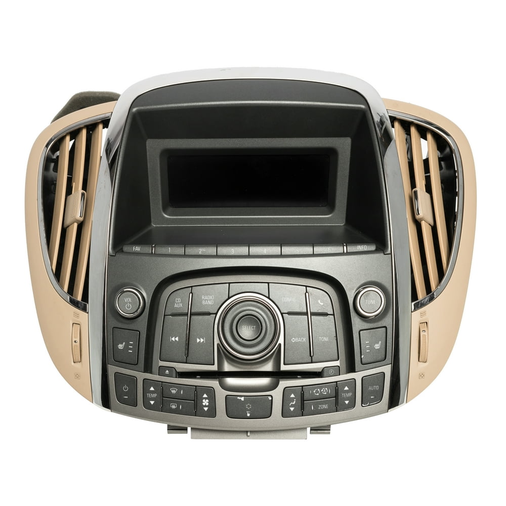 20102012 Buick LaCrosse Radio and Temp Controls w/ Display and Vents