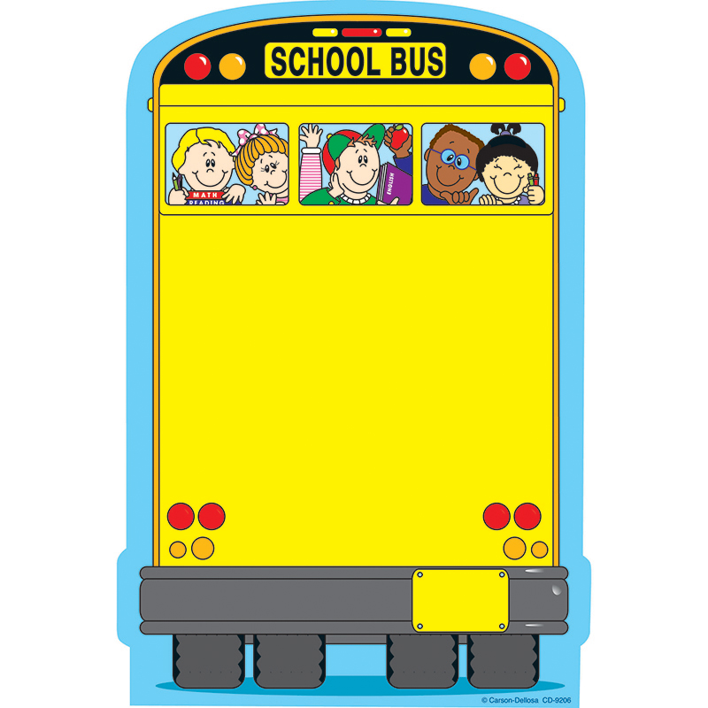 Carson Dellosa Novel Note School Bus 50 Sheets Per Bk 6 Ea 9206