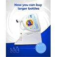 thumbnail image 4 of Skywin Laundry Detergent Holder Stand with Tray, Non-Slip Rubber Feet, Easy Pour, White, 4 of 7