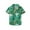 Green, variant on Boys Hawaiian Shirt for Boy&Men Short Sleeve Cuban Collar Tropical Holiday Summer Beach Shirts For 1-14Y