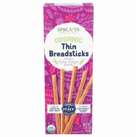 SPT Organic Thin Breadsticks 4.24 oz