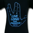 thumbnail image 2 of Star Trek Live Long and Prosper T-Shirt - Medium, 2 of 4