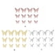 thumbnail image 5 of Ounissouiy 12 piezas de pegatinas de pared de insectos encantadores para el hogar, sala de estar, papel tapiz DIY, calcomanías de pared huecas Type2 NO2, 5 of 6