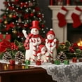 thumbnail image 6 of Ayieyill Snowman Christmas Decorations Indoor Tabletop Christmas Decor Snowman Christmas Holiday Gift, 6 of 7