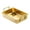 Gold, variant on T-HOTLYST Rectangle Oven Tray for Casserole Bread Pizza Stainless Steel Deep Roasting Pan with Portable Handle Kitchen Accessories