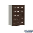 thumbnail image 1 of Salsbury Industries 19058-15ZRK Cell Phone Storage Locker - 5 Door High Unit (8 Inch Deep Compartments) - 15 A Doors - Bronze - Recessed Mounted - Master Keyed Locks, 1 of 4