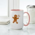 thumbnail image 4 of CafePress - Oh Snap Gingerbread Man - 15 oz Ceramic Large White Novelty Mug, 4 of 4