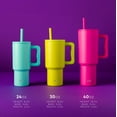 thumbnail image 3 of Simple Modern Gobelet pour Enfants 24 oz avec Poignée et Couvercle à Paille en Silicone / Anti-Déversement et Résistant aux Fuites, 3 of 8