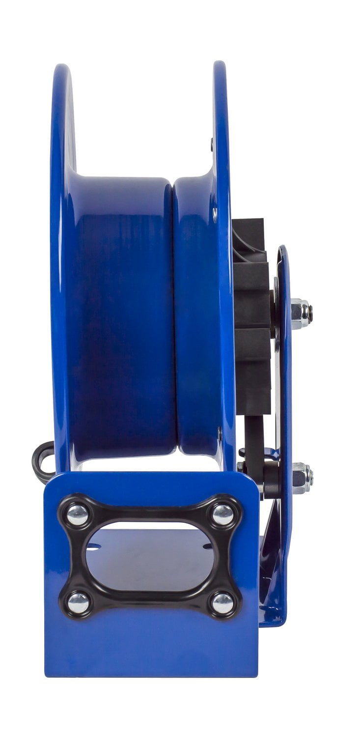 Coxreels LG-LPL-125 LG Series Little Giant Compact Low Pressure Retractable Air/Water Hose Reel, 1/4" Hose I.D., 25' Hose Capacity, 300 PSI, Without Hose, Made in USA CA3