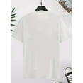 thumbnail image 2 of T-Shirt Graphique Popeye 100 % Coton pour Hommes - Col Rond Décontracté, Légèrement Extensible, Tissu Tricoté Toutes Saisons, Coupe Régulière, pour Adultes Fête des Pères, Fête des Mères, Nouvel An, Festival de Printemps, Saint-Valentin, In, 2 of 6