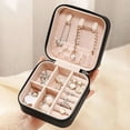 thumbnail image 2 of Portable Jewelry Box, Jewelry Display & Storage Case For Rings, Earrings, Necklaces, Pendants, Gift For Women, Girlfriend, 2 of 6
