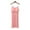 Pink, variant on Women's Nightgowns Slip Lounge House Dress Soft Black Spaghetti Straps Nighties with Built in Bra