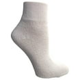 thumbnail image 2 of Yacht & Smith Mens & Womens Ankle Wholesale Bulk Pack Athletic Sports Socks (Mens 10-13 (Shoe Size 7-12), 60 Pairs White), 2 of 3