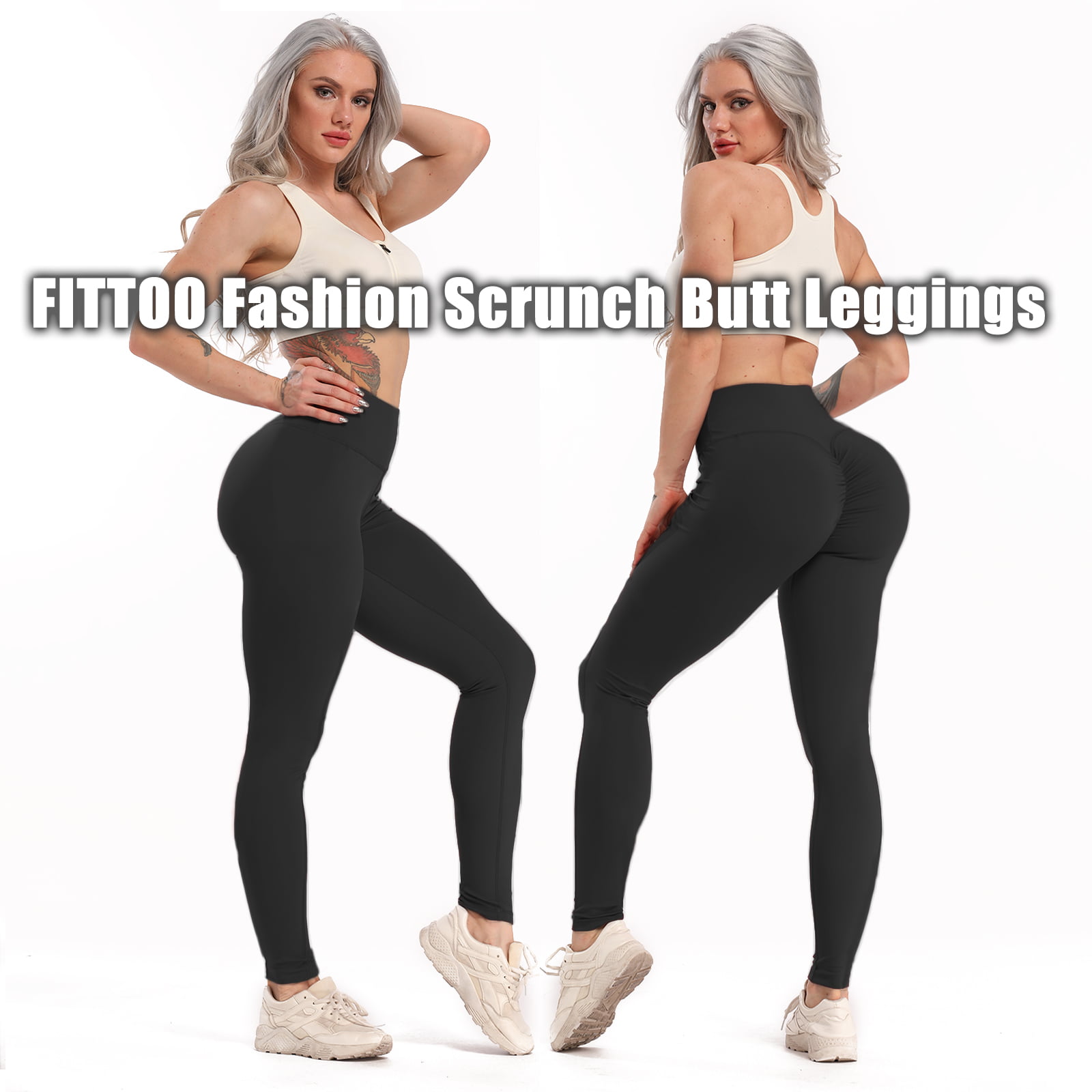 Buy FITTOO Womens Butt Lift Ruched Yoga Pants Sport Pants Workout Leggings  Sexy High Waist Trousers Scrunch Butt Tight Online at desertcartINDIA