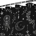 thumbnail image 3 of Moon and Dreamcatcher Gothic Pattern Modern Waterproof Shower Curtain Set with 12 Hooks, Washable Decorative Bathroom Shower Curtain, 3 of 6